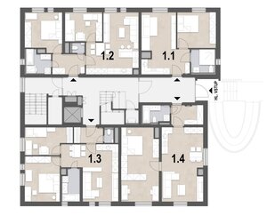 Veľkometrážny 2 izbový byt s komorou, / 62,79 m2 /, na predaj  Galanta — foto 4
