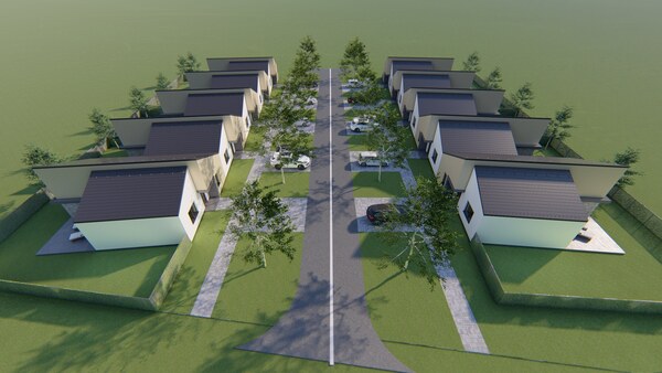 Pozemok na predaj, apartmánové, rekreačné domy, 10 RD, Veľký Meder