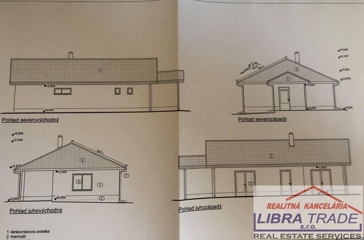 Predaj - stavebný pozemok na výstavbu rodinného domu s projektovou dokumentáciou v Čalovci — foto 2