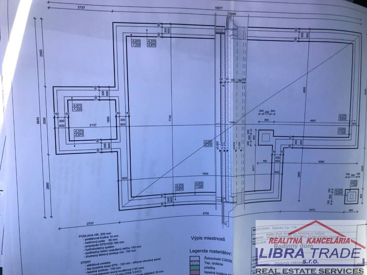 Predaj - stavebný pozemok na výstavbu rodinného domu s projektovou dokumentáciou v Čalovci — foto 4