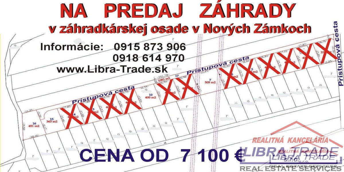 Záhrada na predaj v Nových Zámkoch. Posledný pozemok. — foto 9