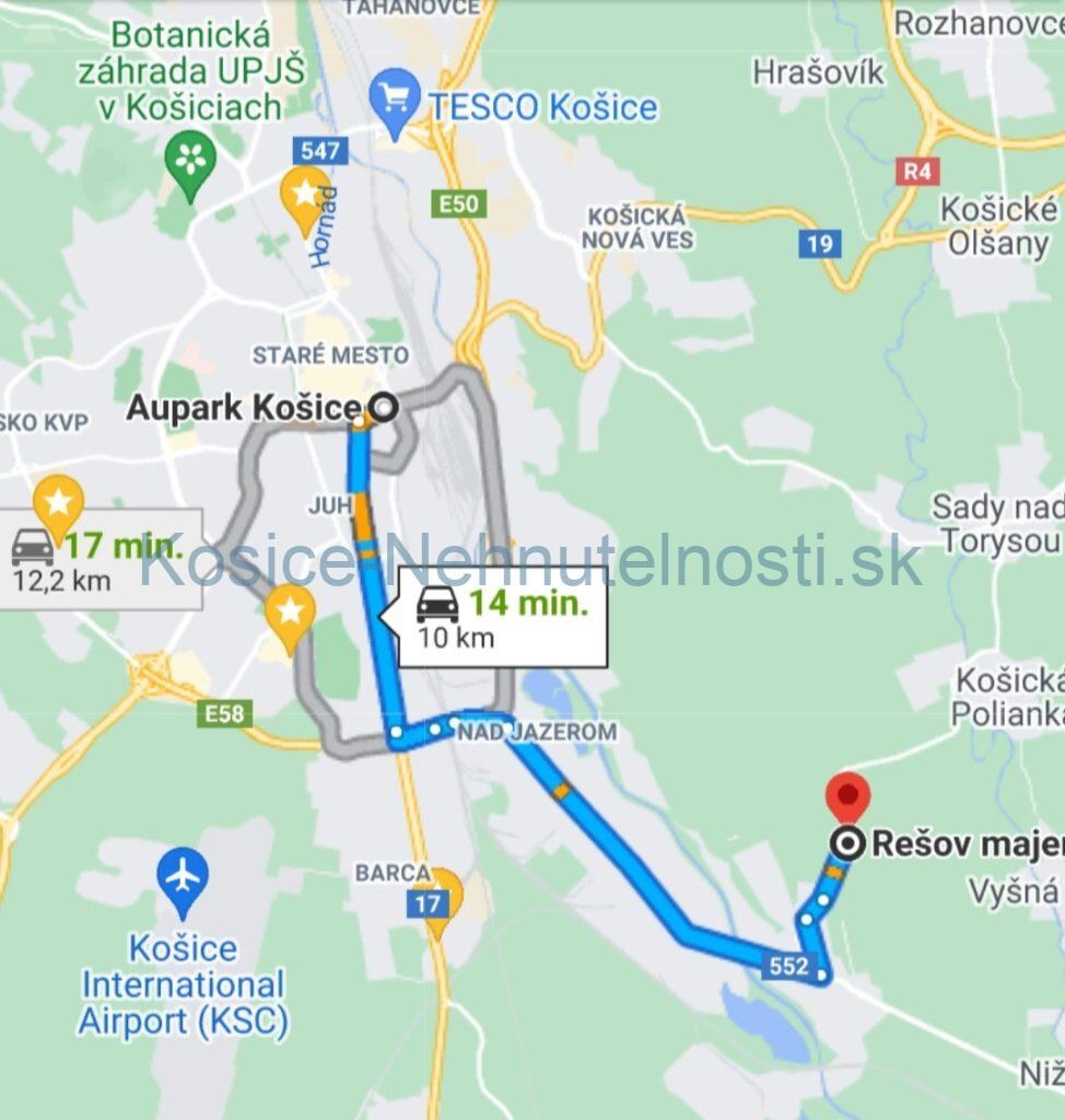 Pozemok Košice Krásna 2173 m2 stavebná parcela — foto 7