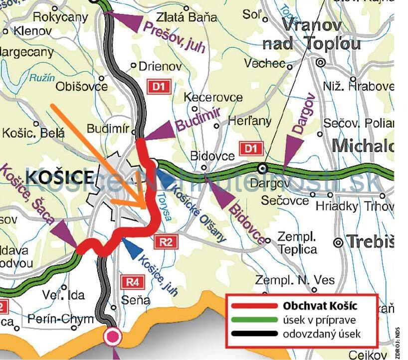 Pozemok Košice Krásna 2173 m2 stavebná parcela — foto 8