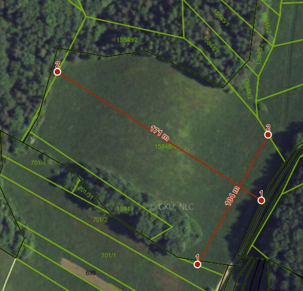 EXKLUZÍVNE - Malá Lehota, rozľahlý pozemok na samote - 16157m2