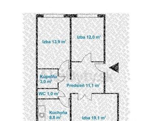 Predáme 3i byt, vyhľadávaný typ, 74m2, Ševčenkova, Petržaka, luxusný, klimatizov — foto 1
