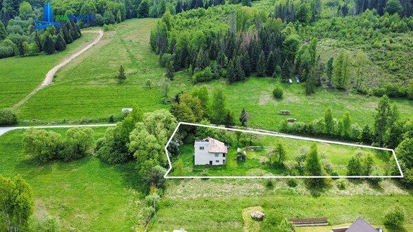Beňuš-Gašparovo, nádherný pozemok 3251m2 s RD v pôvodnom stave
