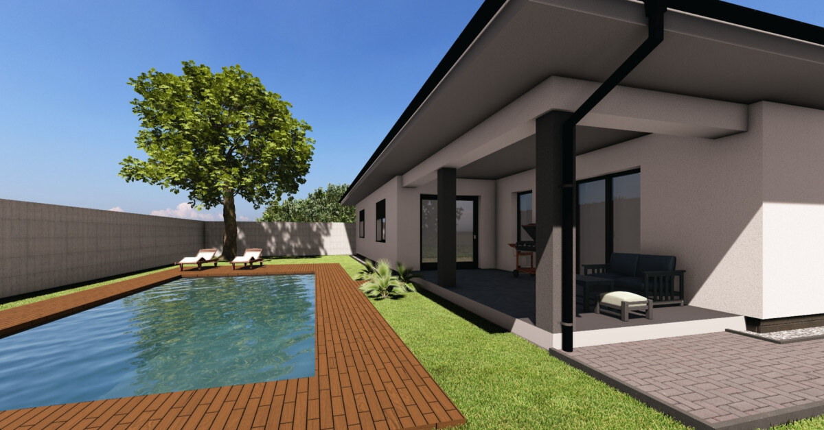 Ponúkam na PREDAJ Novostavbu v obci Marcelová na 575m2 pozemku — foto 8