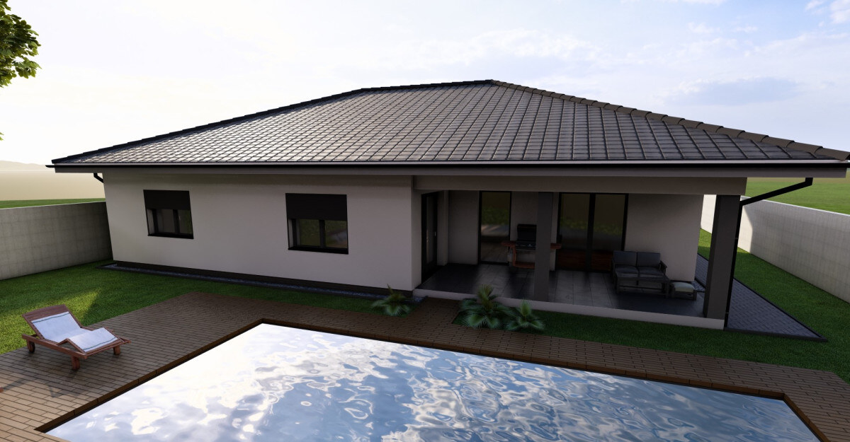 Ponúkam na PREDAJ Novostavbu v obci Marcelová na 575m2 pozemku — foto 10