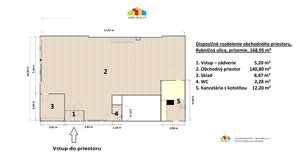 Na prenájom priestor, 169 m², Rybničná ul., BA – Vajnory, ihneď voľný — foto 14