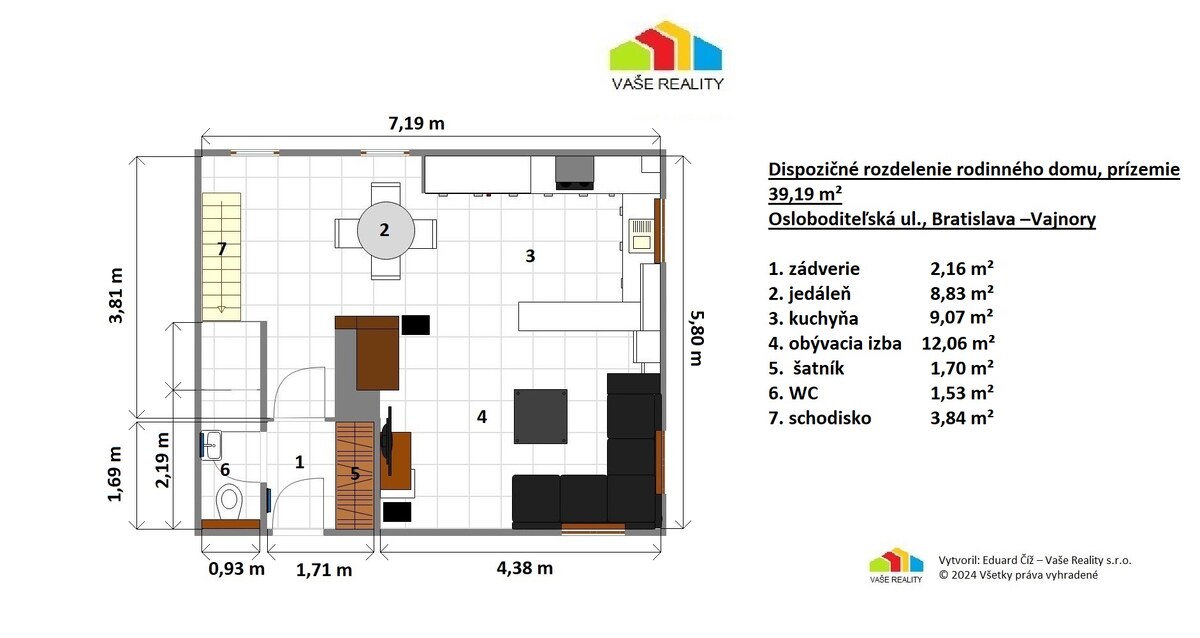 Na krásny predaj 3-izbový rodinný dom, 249 m², Vajnory — foto 24