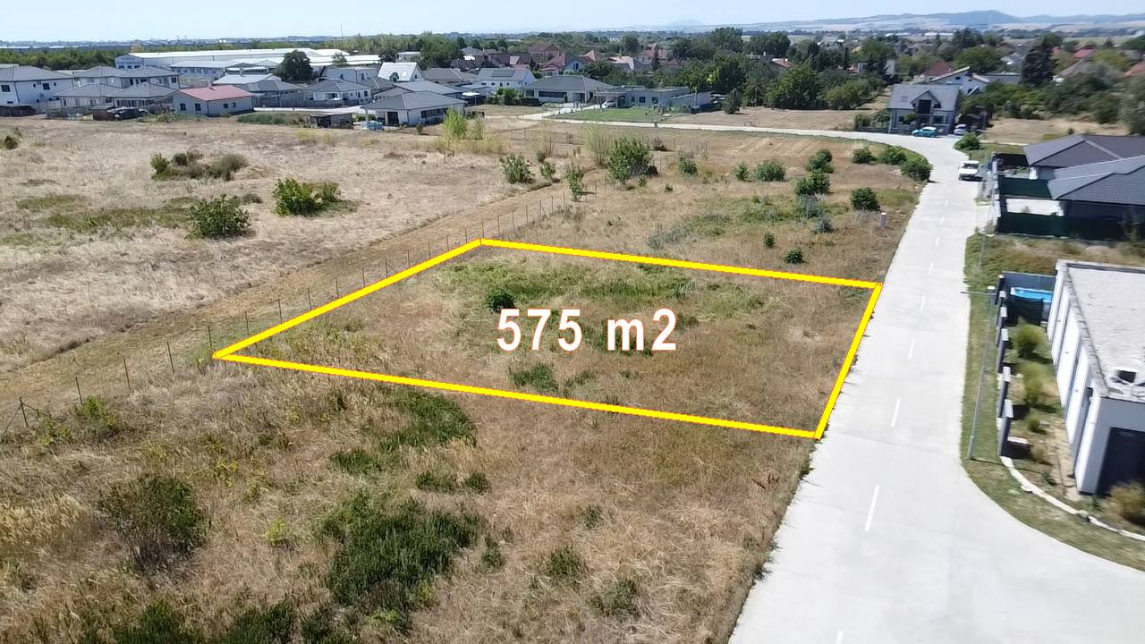 Stavebný pozemok 575 m2, Horná Streda — foto 3