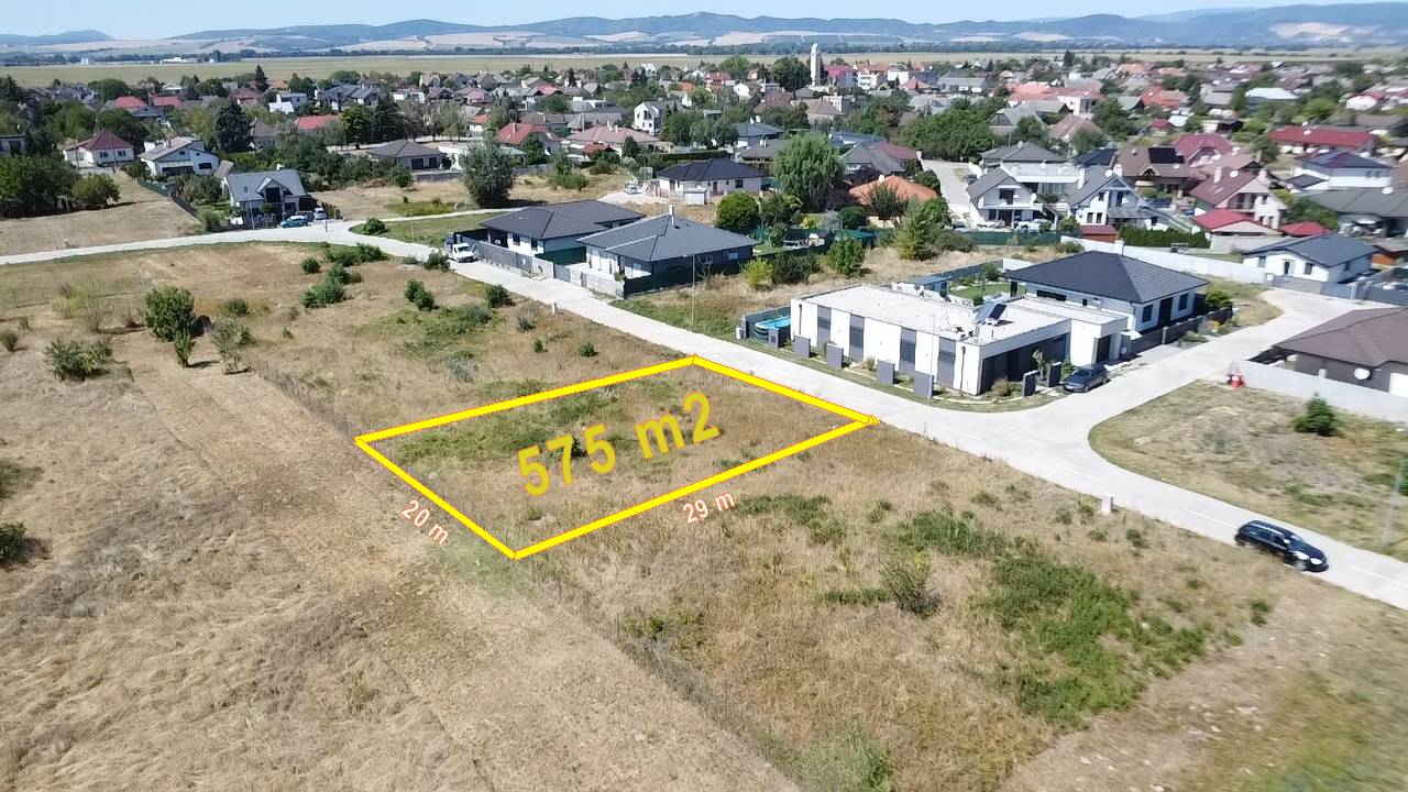 Stavebný pozemok 575 m2, Horná Streda — foto 7
