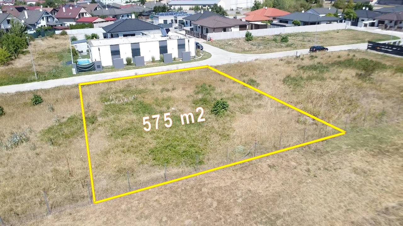 Stavebný pozemok 575 m2, Horná Streda — foto 4