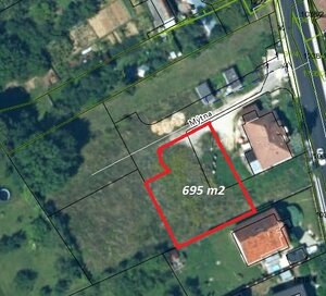 Stavebný pozemok o výmere 695 m2 v súkromnej štvrti - Stará Turá — foto 1