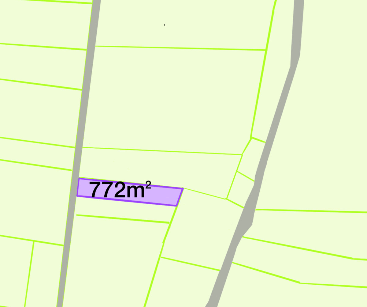 Predám Stavebný pozemok Pravenec, 772 m2
