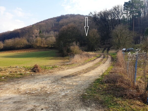 Rekreačný pozemok pri lese 1139 m2 - Trenčianske Bohuslavice