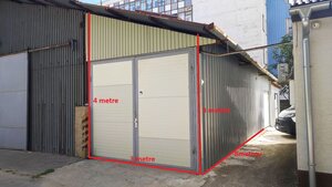 Prenájom - skladový priestor, garáž (25m2) — foto 1