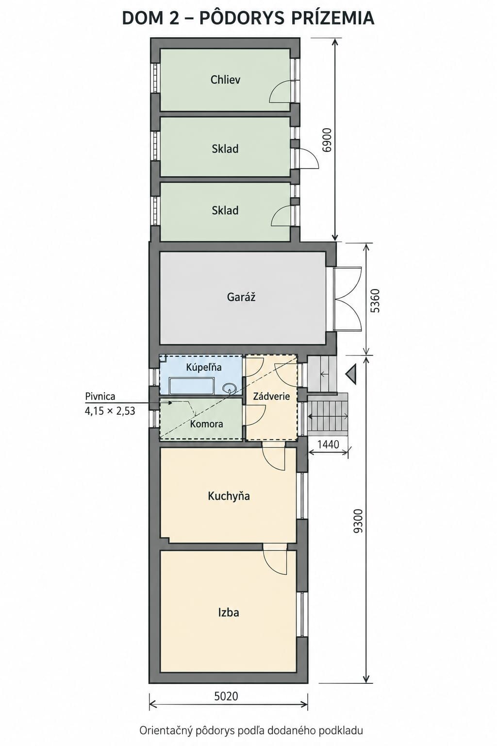Dva rodinné domy,  na pozemku 763 m² – Horná Breznica — foto 12