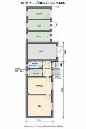 Dva rodinné domy,  na pozemku 763 m² – Horná Breznica — foto 12