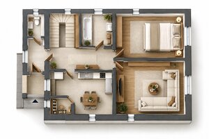 DOM S POTENCIÁLOM A VEĽKOU ZÁHRADOU – PREJTA, POZEMOK 1 050 m² — foto 21