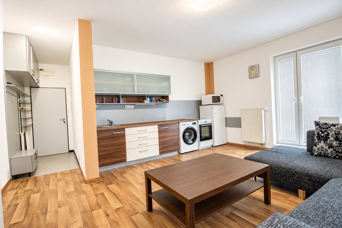Na prenájom 2-izbový byt, 47 m², klimatizovaný, Odborárska ul., BA III — foto 5