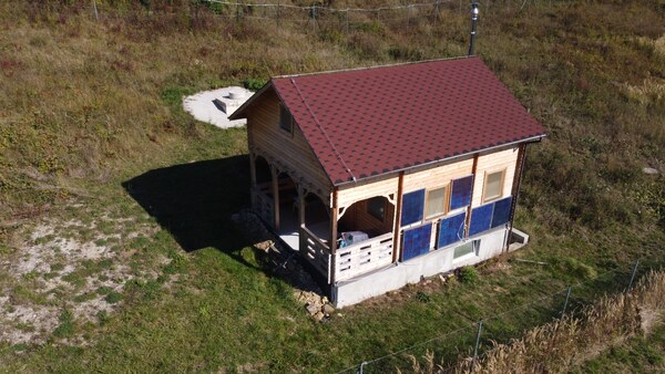Na predaj Chata Horná Breznica, pozemok 5084 m2, POLOSAMOTA