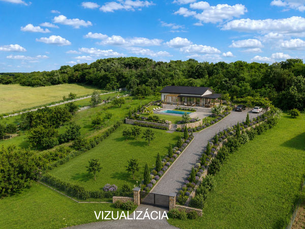 Stavebný pozemok s výhľadom 2116 m2 - Nevidzany