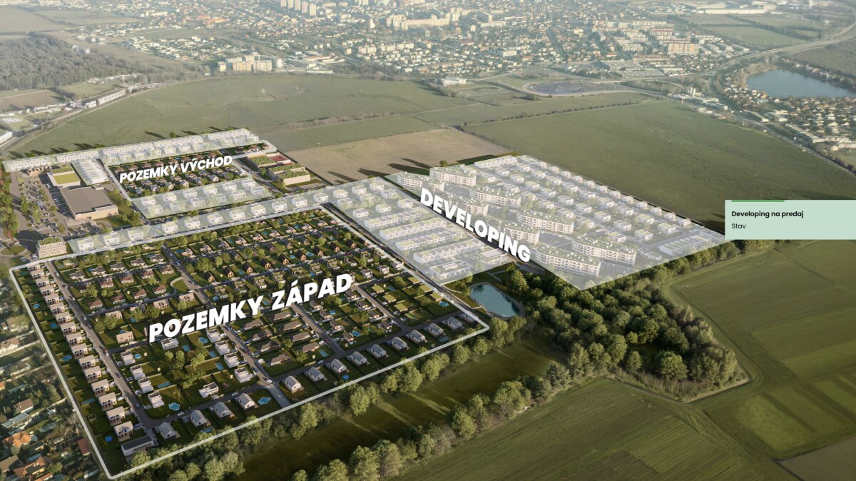 Developerský pozemok pre výstavbu 10 dvojdomov | 9 117 m² | Senec — foto 2