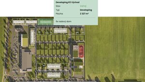 Developerský pozemok pre výstavbu 6 radových domov | 2 327 m² | Senec — foto 1