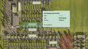 Developerský pozemok pre výstavbu 6 dvojdomov | 5 532 m² | Senec — foto 1