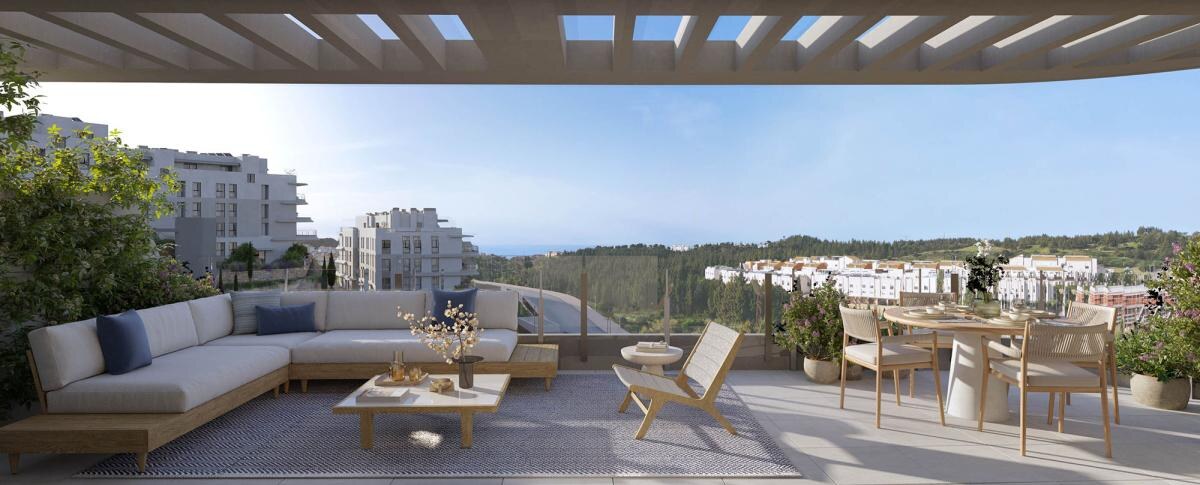 Luxusné 2 až 4-izbové apartmány s panoramatickým výhľadom na more, Costa del Sol — foto 6
