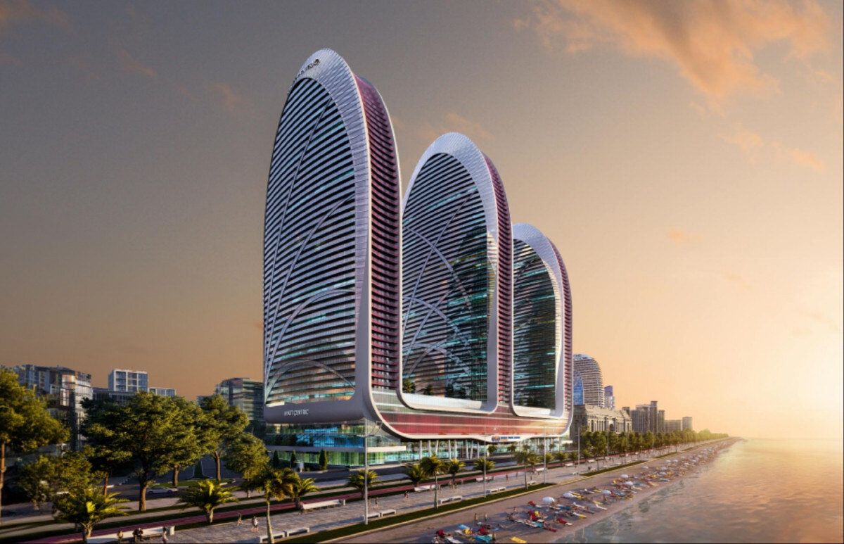 Luxusný apartmán s výhľadom na more v exkluzívnom 5* hoteli v meste Batumi — foto 2