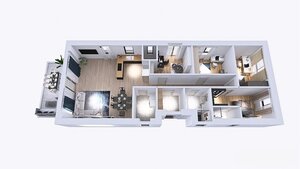 Moderný 5-izbový rodinný dom so záhradou a terasou, Orechová Potôň — foto 10