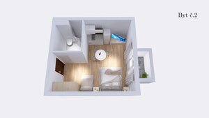 Kompletne zariadený nadštandardný 1-izbový apartmán – Gerlach Rezort — foto 11