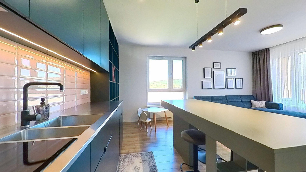 Moderný, klimatizovaný 3-izbového bytu s balkónom v projekte Bory — foto 10