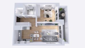 2i byt v štandarde, terasa 10 m2, novostavba 2026, 1x parkovacie miesto — foto 8